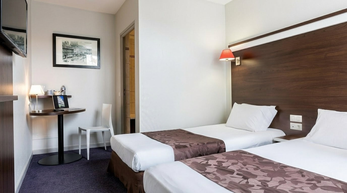 Chambre double ( lit double )